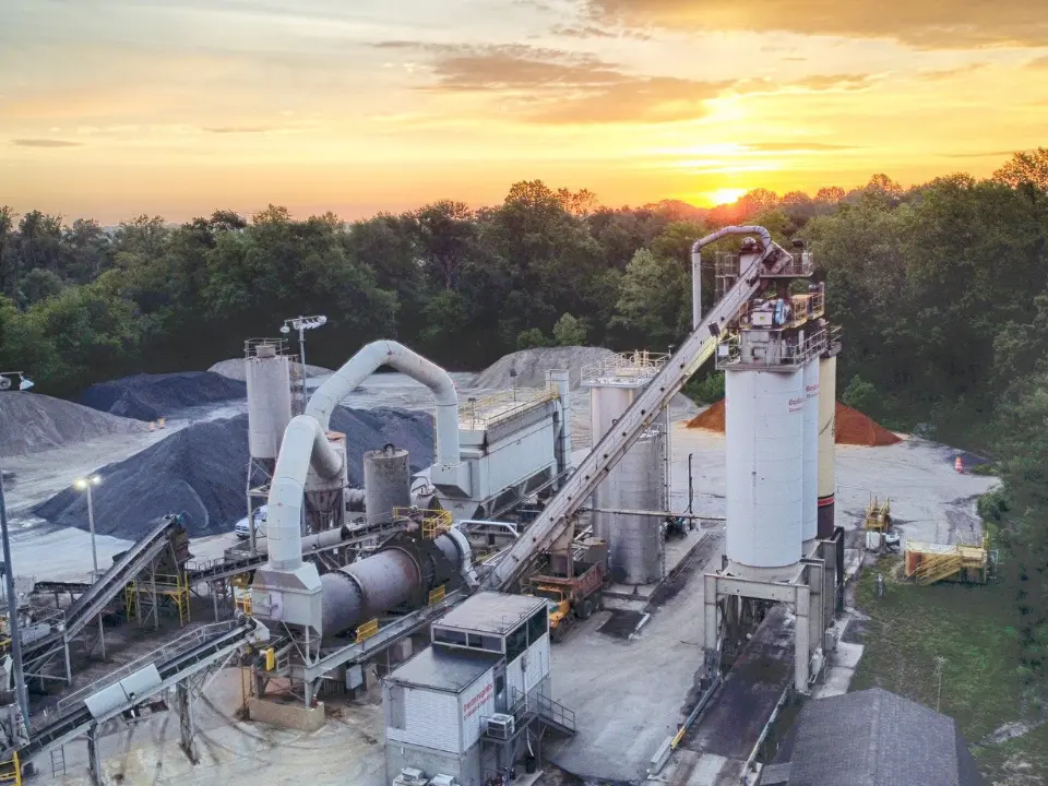 Sunset image of David A. Bramble, Inc's Wye Mills Plant